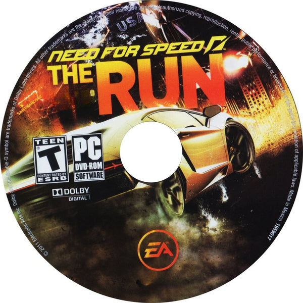 Need For Speed The Run Microsoft Windows PC DVD by PC Gamez USA