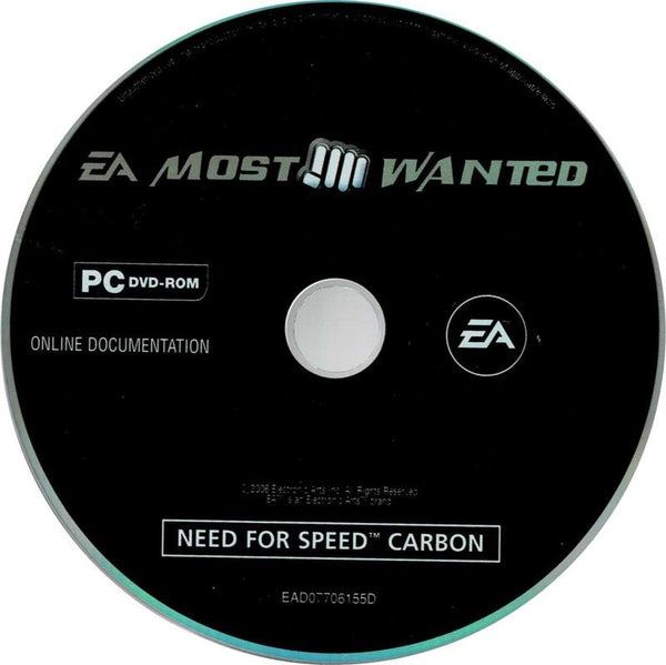 Need for Speed Carbon Microsoft Windows PC DVD by PC Gamez USA