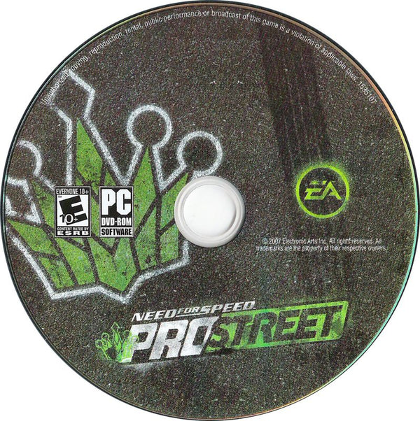 Need for Speed ProStreet Microsoft Windows PC DVD by PC Gamez USA