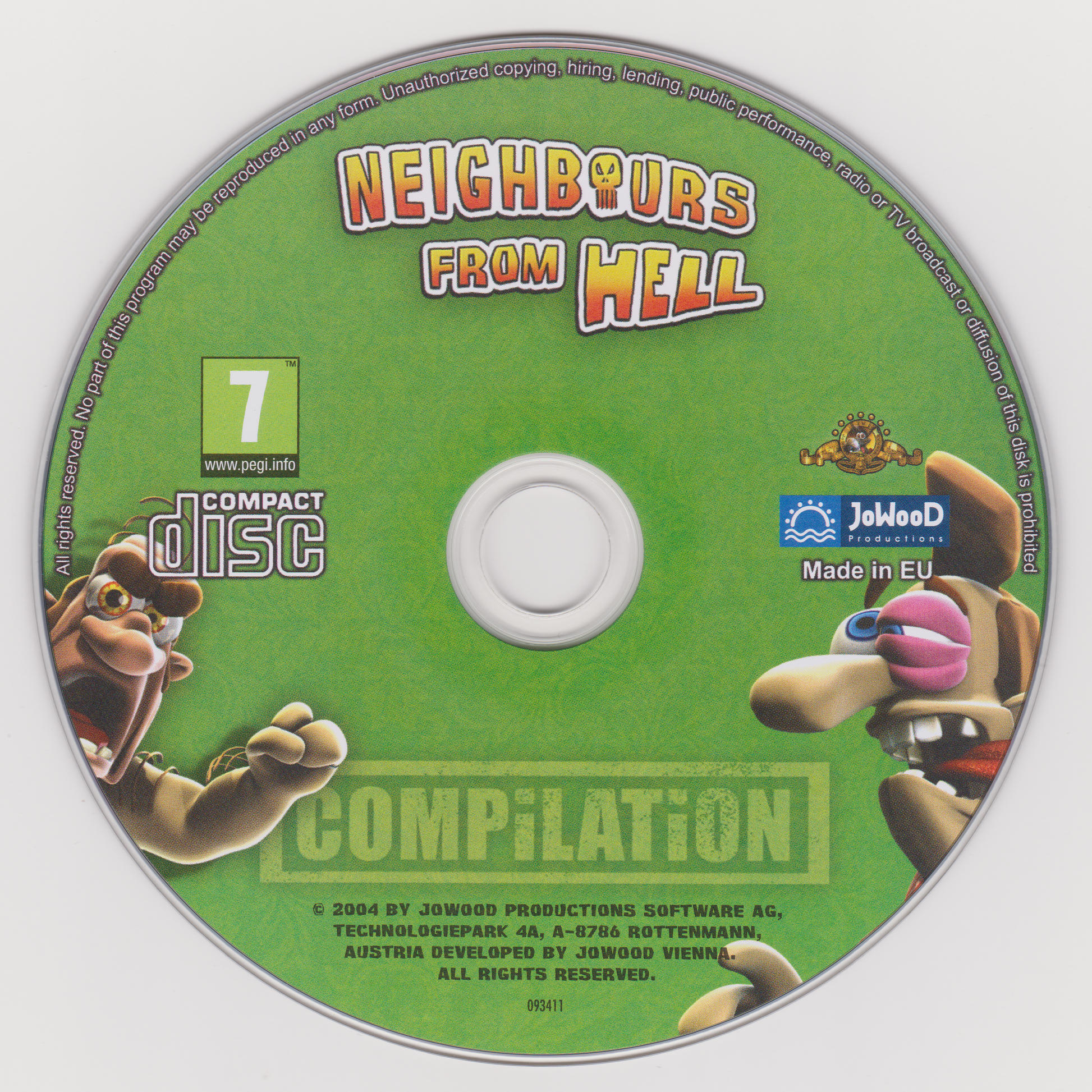 Neighbours From Hell Microsoft Windows PC CD-PC Gamez USA