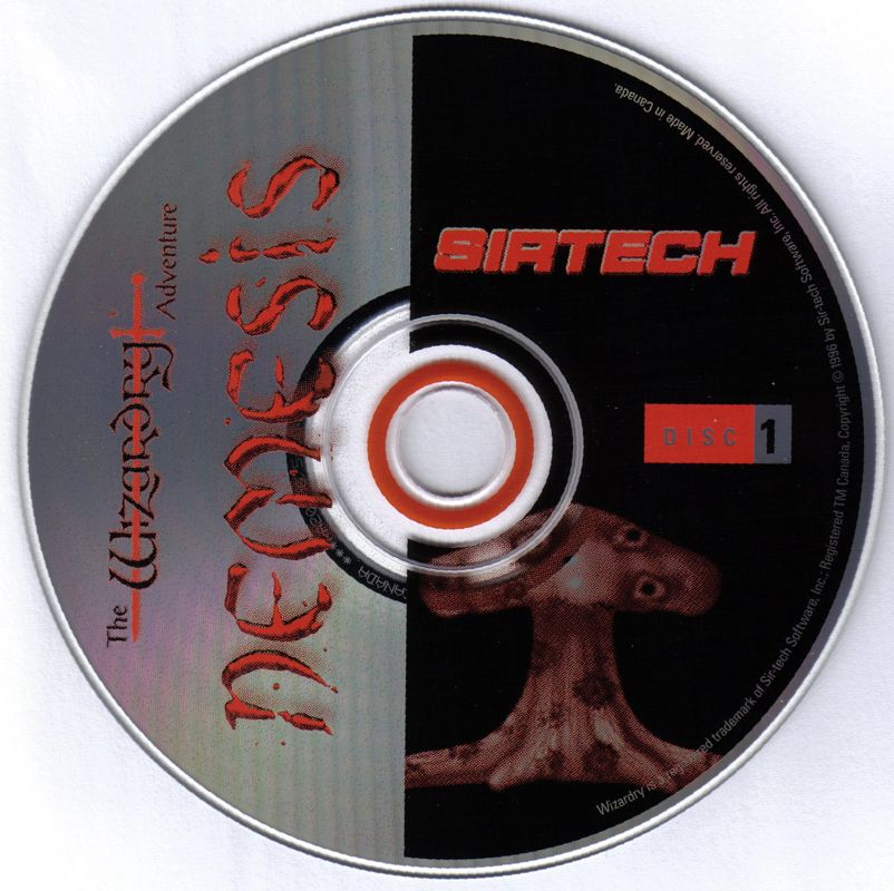 Nemesis The Wizardry Adventure Disc 1-5 Microsoft Windows PC CD-PC Gamez USA