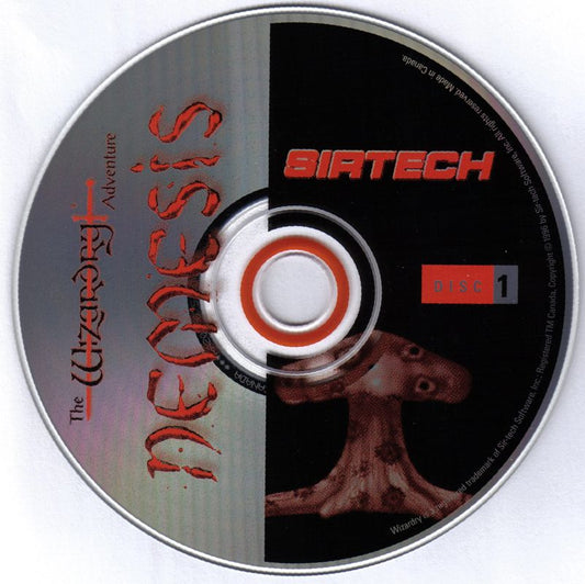 Nemesis The Wizardry Adventure Disc 1-5 Microsoft Windows PC CD-PC Gamez USA