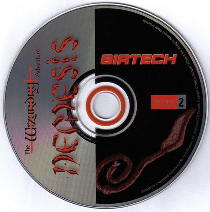 Nemesis The Wizardry Adventure Disc 1-5 Microsoft Windows PC CD-PC Gamez USA