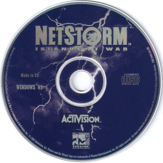 NetStorm Islands at War Microsoft Windows PC CD-PC Gamez USA