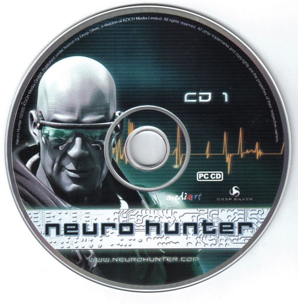 Neuro Hunter Disc 1-2 Microsoft Windows PC CD-PC Gamez USA