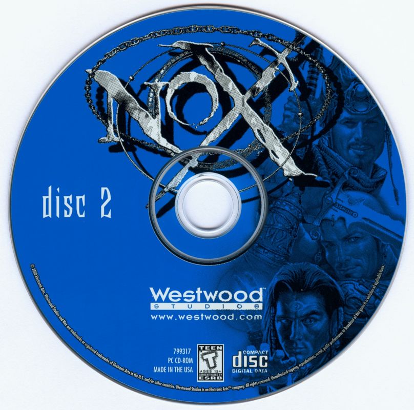 Nox Disc 1-2 Microsoft Windows PC CD-PC Gamez USA