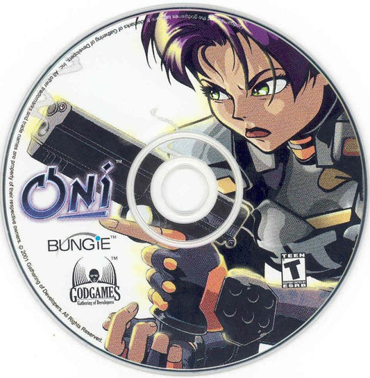 Oni Microsoft Windows PC CD-PC Gamez USA