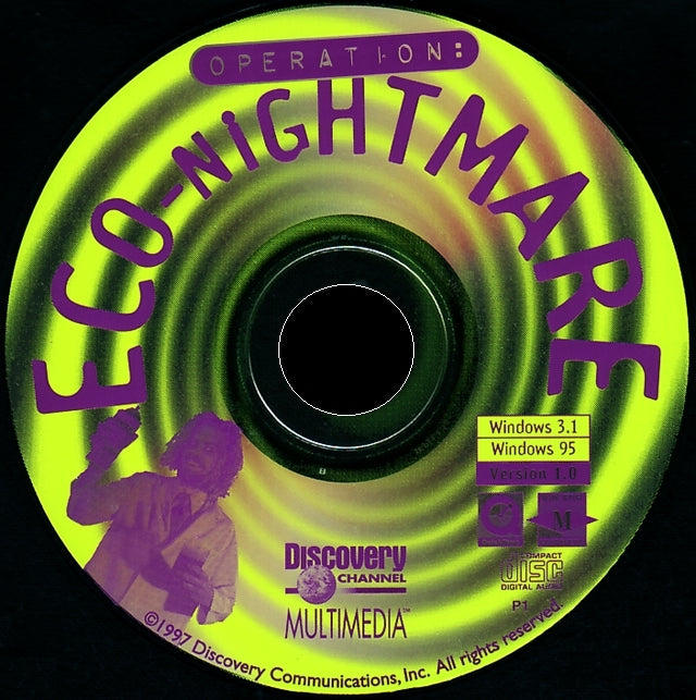 Operation - Eco-Nightmare (1997) Microsoft Windows 3.X CD by PC Gamez USA