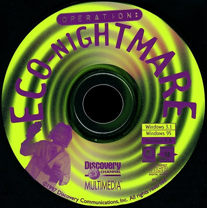 Operation Eco-Nightmare Microsoft Windows PC CD-PC Gamez USA