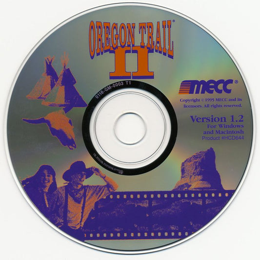 Oregon Trail II Microsoft Windows PC CD-PC Gamez USA