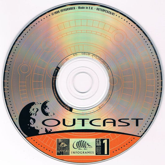 Outcast Disc 1-2 Microsoft Windows PC CD-PC Gamez USA