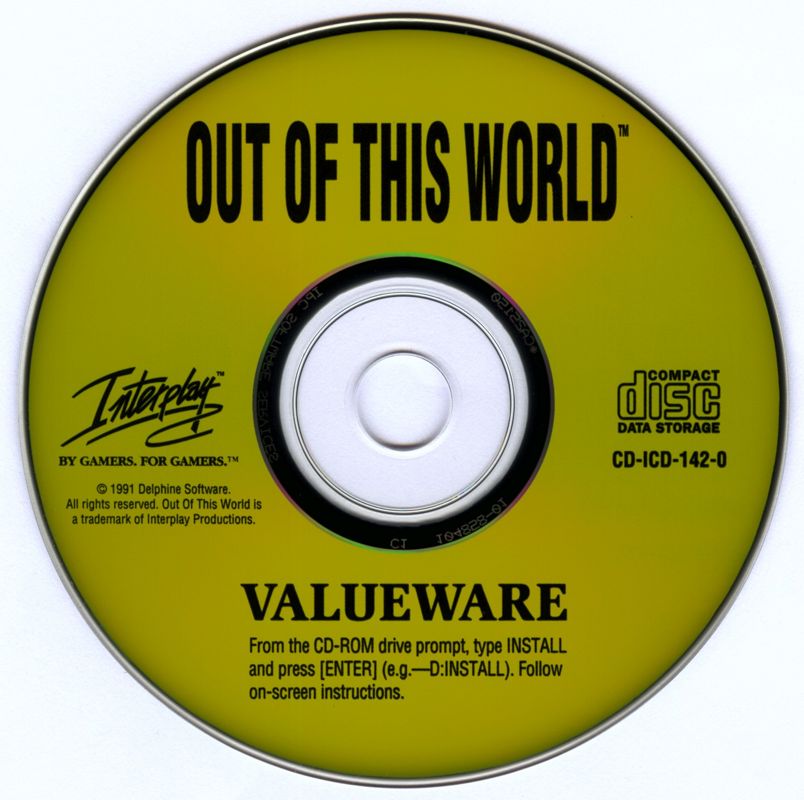 Out of This World Microsoft Windows PC CD-PC Gamez USA