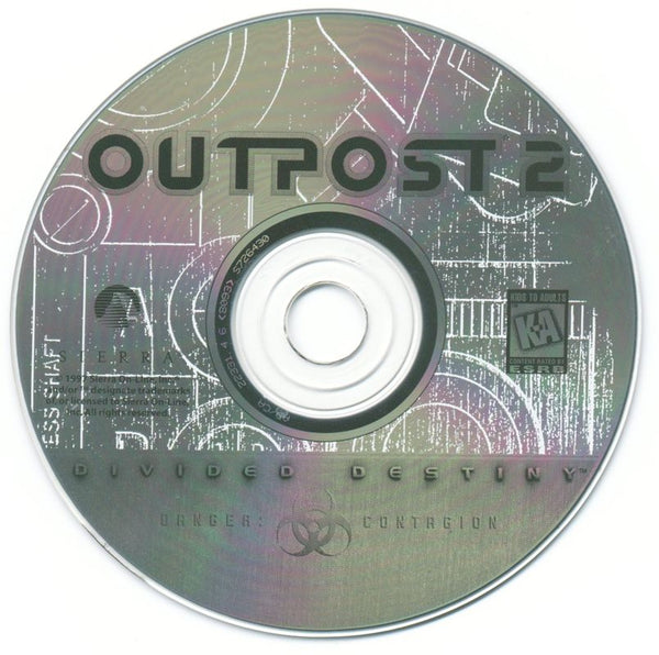 Outpost 2 - Divided Destiny Microsoft Windows PC CD-PC Gamez USA