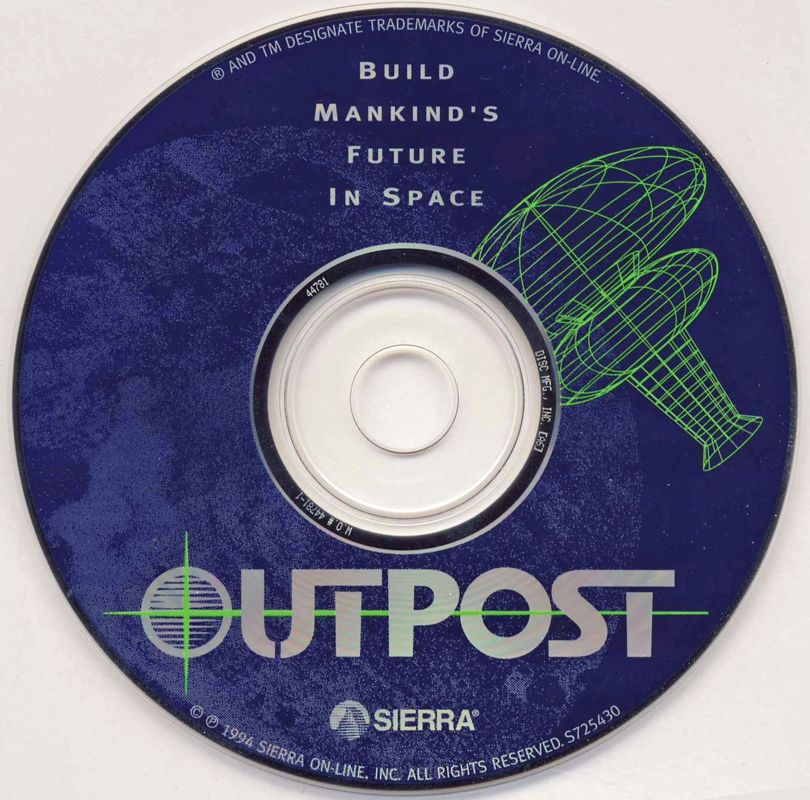Outpost Microsoft Windows 3.X CD by PC Gamez USA