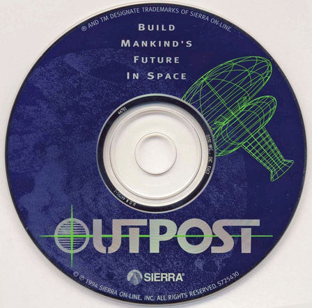 Outpost98 Outpost for Windows 3.X CD by PC Gamez USA
