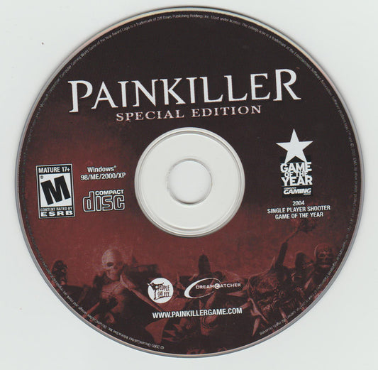 Painkiller Special Edition Microsoft Windows PC CD-PC Gamez USA