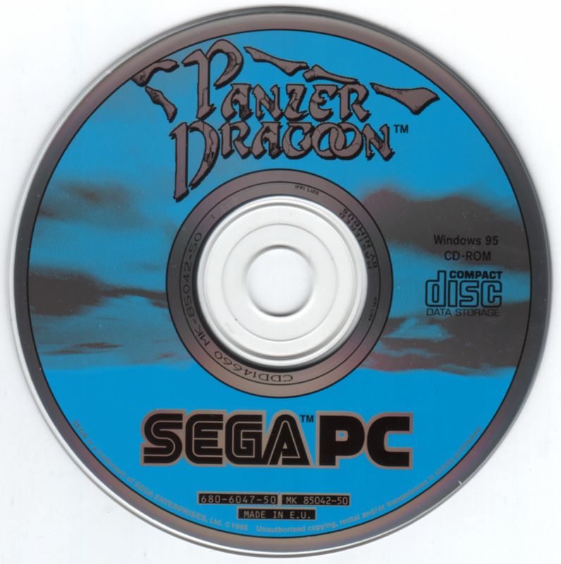 Panzer Dragoon Microsoft Windows PC CD-PC Gamez USA
