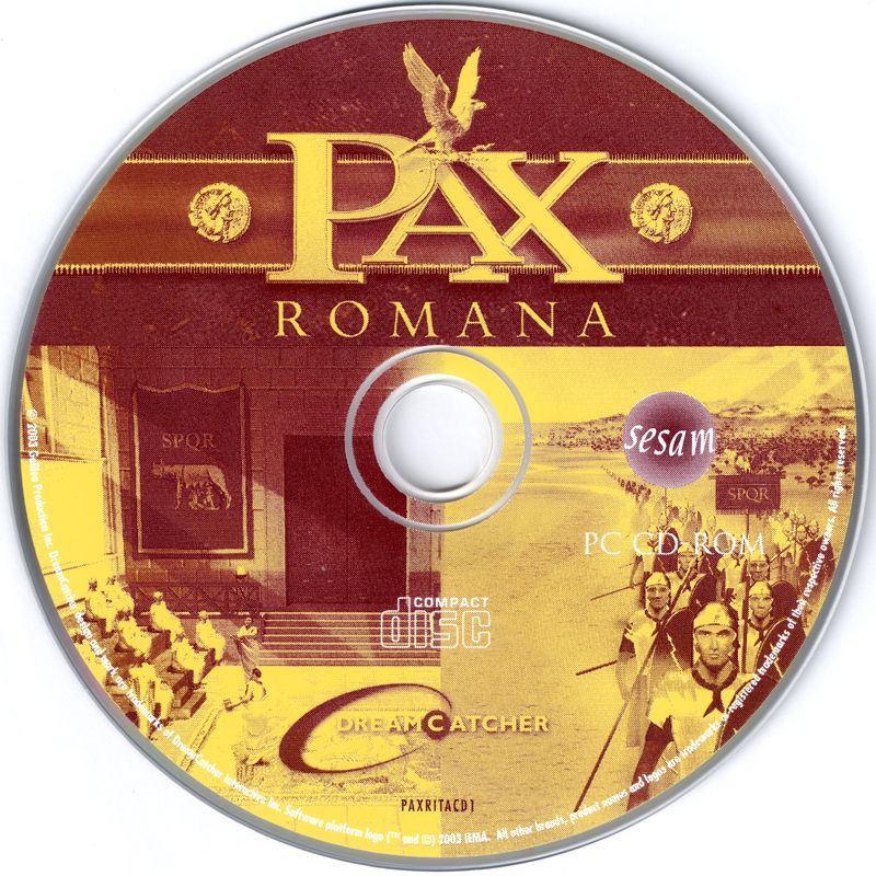 Pax Romana Microsoft Windows PC CD-PC Gamez USA