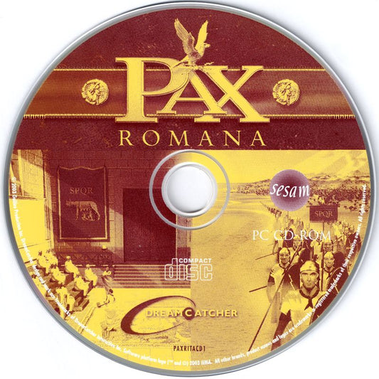 Pax Romana Microsoft Windows PC CD-PC Gamez USA