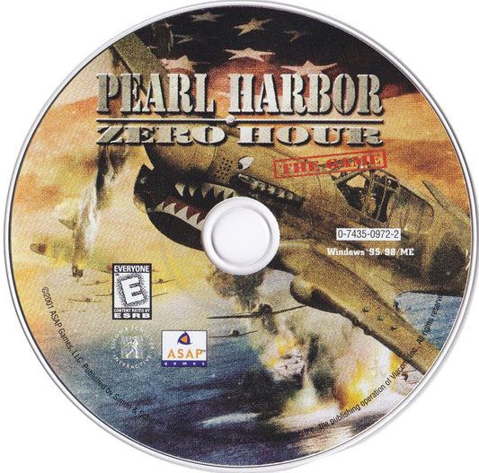 Pearl Harbor Zero Hour Microsoft Windows PC CD-PC Gamez USA