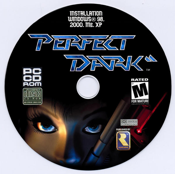 Perfect Dark Microsoft Windows PC CD-PC Gamez USA