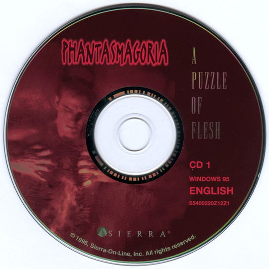 Phantasmagoria - A Puzzle of Flesh Disc 1-5 Microsoft Windows PC CD-PC Gamez USA