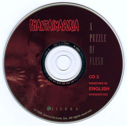 Phantasmagoria - A Puzzle of Flesh Disc 1-5 Microsoft Windows PC CD-PC Gamez USA