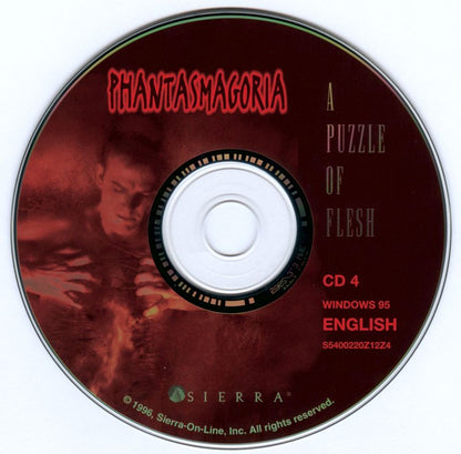 Phantasmagoria - A Puzzle of Flesh Disc 1-5 Microsoft Windows PC CD-PC Gamez USA