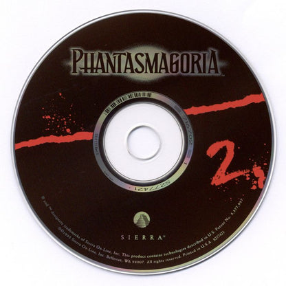 Phantasmagoria Disc 1-7 1995 Microsft Windows PC CD Sierra Activision-PC Gamez USA