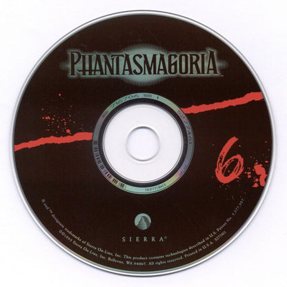 Phantasmagoria Disc 1-7 1995 Microsft Windows PC CD Sierra Activision-PC Gamez USA