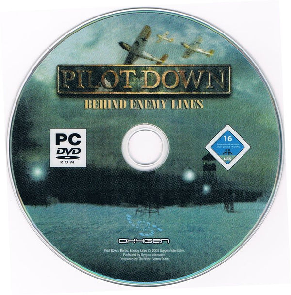 Pilot Down Behind Enemy Lines Microsoft Windows PC CD-PC Gamez USA