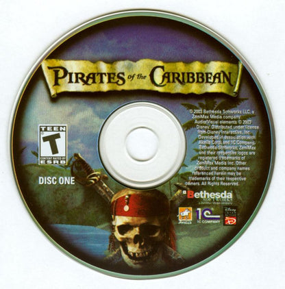 Pirates of the Caribbean Disc 1-2 Microsoft Windows PC CD-PC Gamez USA