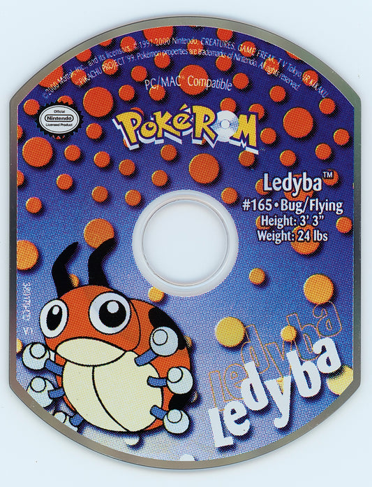 PokéROM Ledyba Microsoft Windows PC CD-PC Gamez USA