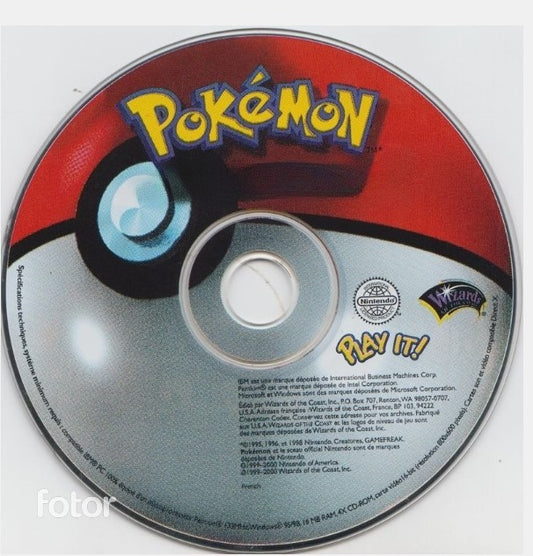 Pokémon Pokemon Play It! Microsoft Windows PC CD-PC Gamez USA