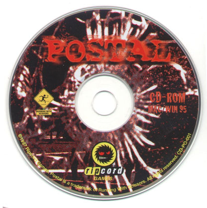 Postal 1997 Microsoft Windows PC CD RipCord RWS Running with Scissors-PC Gamez USA