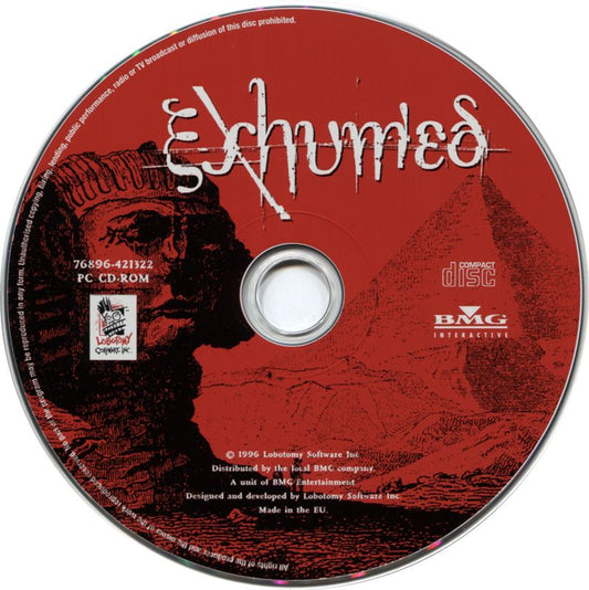 PowerSlave Exhumed Microsoft Windows PC CD-PC Gamez USA