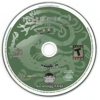 Prince Of Qin Disc 1-3 Microsoft Windows PC CD-PC Gamez USA