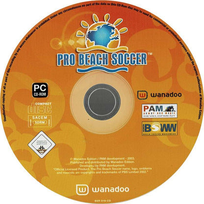 Pro Beach Soccer Microsoft Windows PC CD-PC Gamez USA