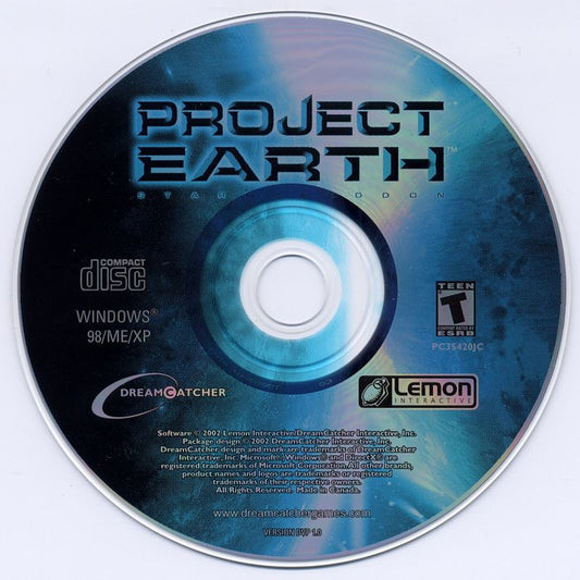 Project Earth Starmageddon Microsoft Windows PC CD-PC Gamez USA