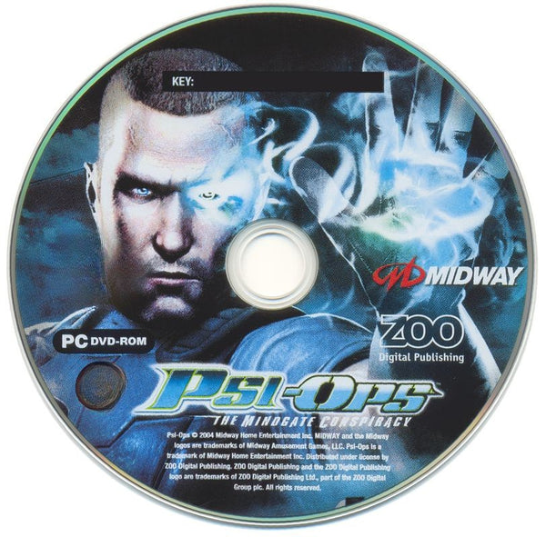 Psi-Ops The Mindgate Conspiracy Microsoft Windows PC CD by PC Gamez USA
