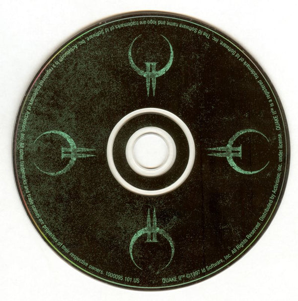 Quake II 1997 Microsoft Windows PC CD Activision id-PC Gamez USA