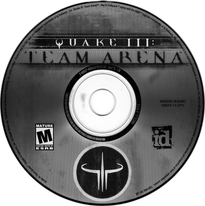 Quake III - Team Arena Microsoft Windows PC CD-PC Gamez USA