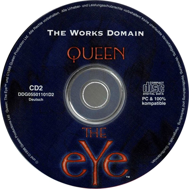 Queen The eYe Disc 1-5 Microsoft Windows PC CD-PC Gamez USA