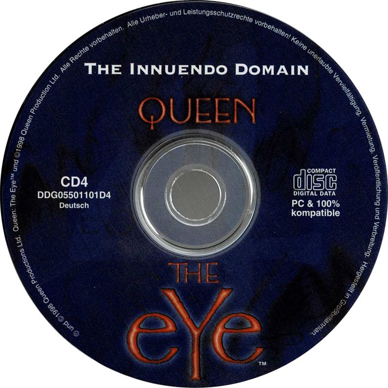 Queen The eYe Disc 1-5 Microsoft Windows PC CD-PC Gamez USA