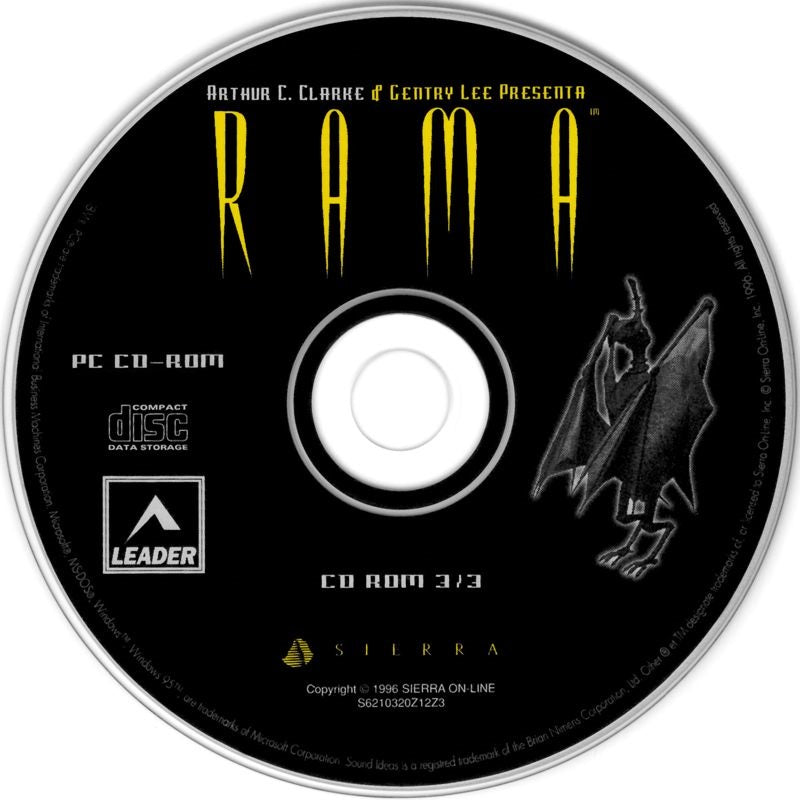 Rama Disc 1-3 Microsoft Windows PC CD-PC Gamez USA
