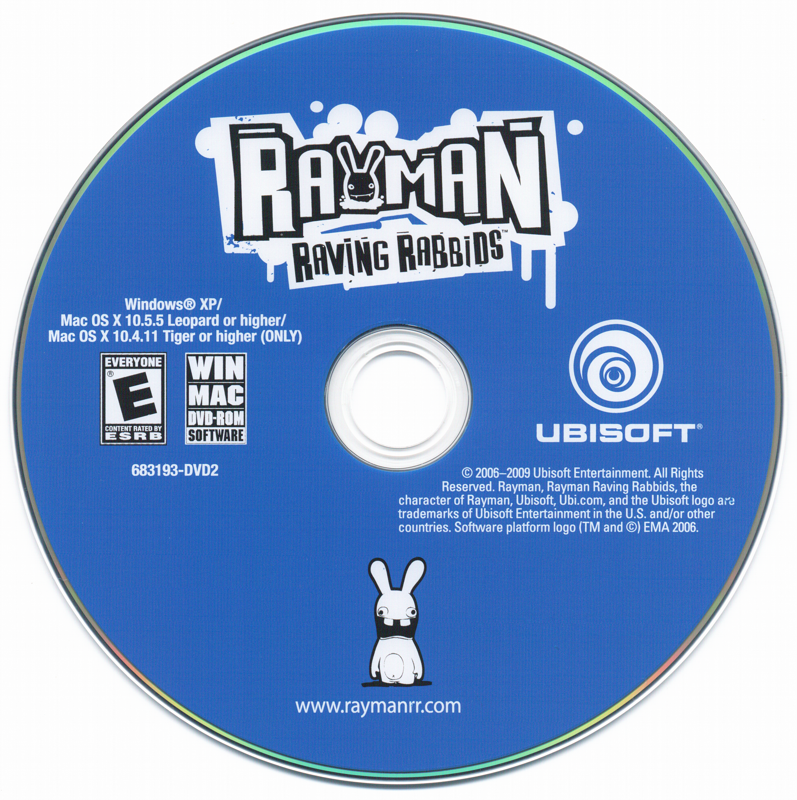 Rayman Raving Rabbids Windows PC DVD Game – PC Gamez USA