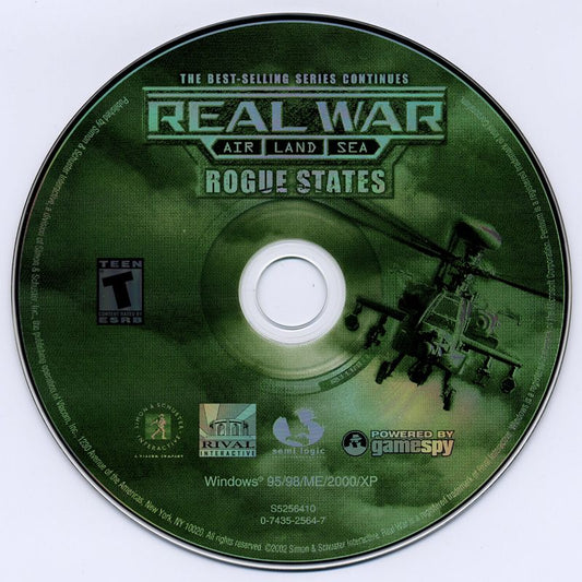Real War Rogue States Microsoft Windows PC CD-PC Gamez USA