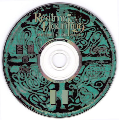 Interplay Realms Of The Haunting Disc 1-4 Microsoft Windows PC CD-PC Gamez USA
