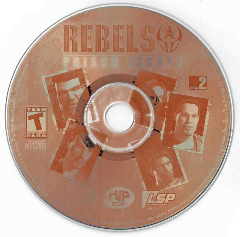 Rebels Prison Escape Disc 1-2 Microsoft Windows PC CD-PC Gamez USA