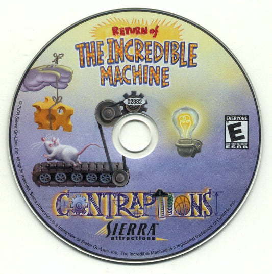 Return of the Incredible Machine Contraptions Microsoft Windows PC CD-PC Gamez USA